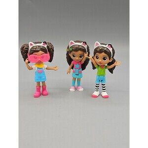 Gabby's Dollhouse Doll Figure Lot Of 3 Figures 3.5”